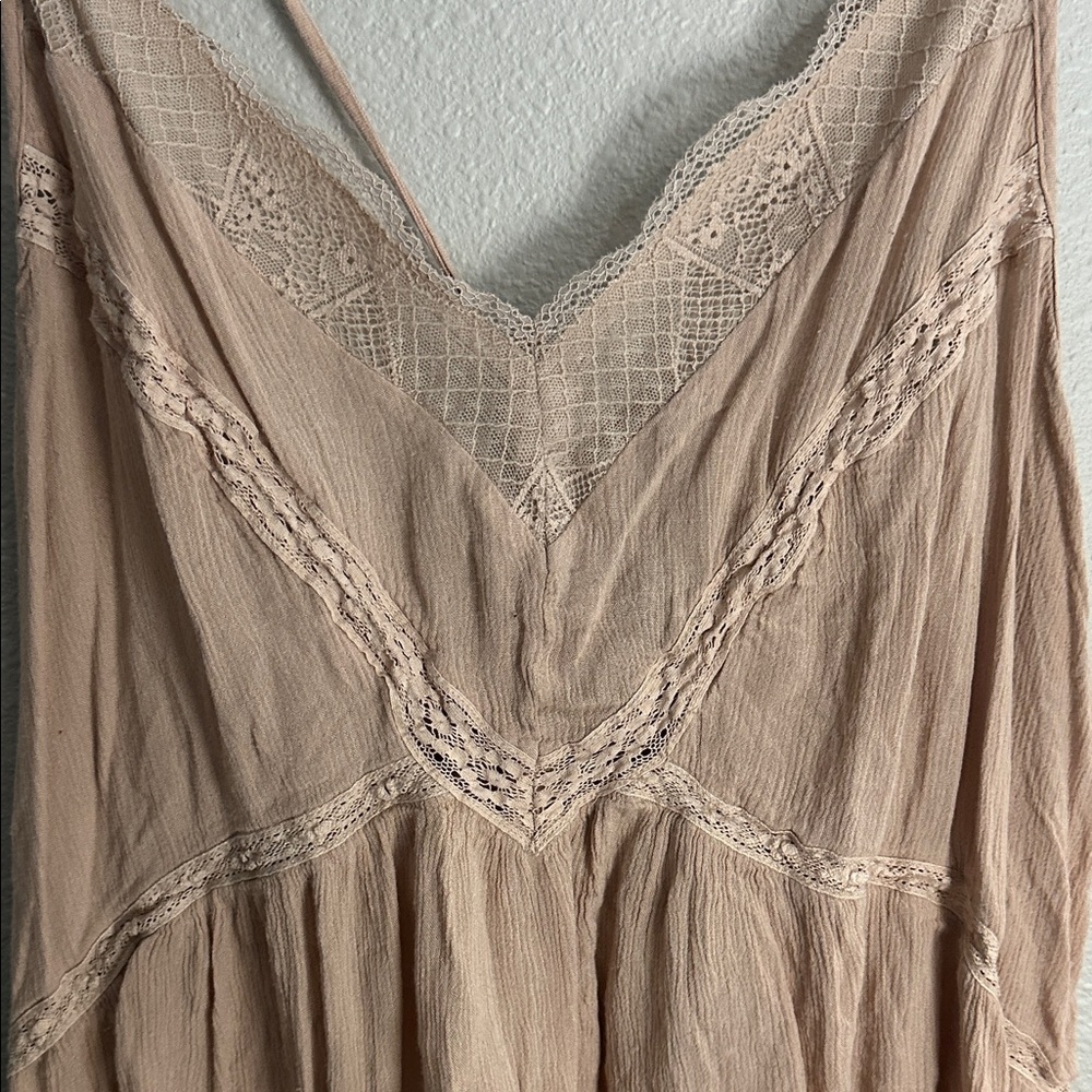 American Eagle Outfitters Beige Lace Camisole - Picture 2 of 5